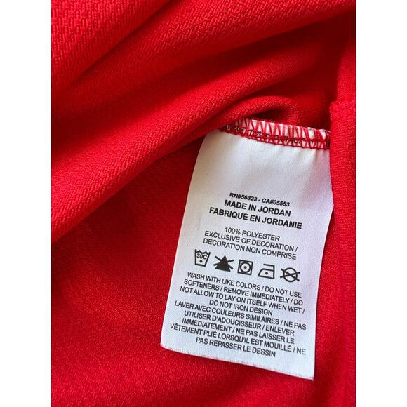 NIKE Men's Dri-Fit Superset Breathe Training T-shirt Red Size XL AJ8021 Tee Dry - Picture 7 of 9